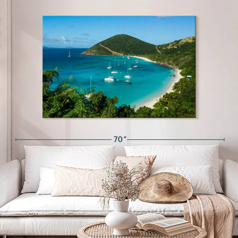 Gillard donnant sur White Bay, H 34 po x l 51 po
