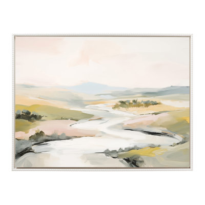 Tranquil Landscape II by Amy Lighthall Framed Canvas Wall Art Print