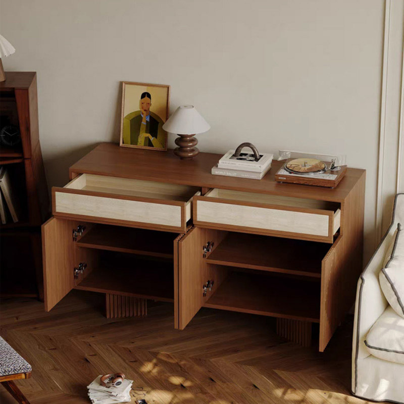 Retro Creative Design Sideboard, 31.5" H x 59.06" W x 15.75" D