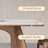 Modern minimalist dining table set-109473774