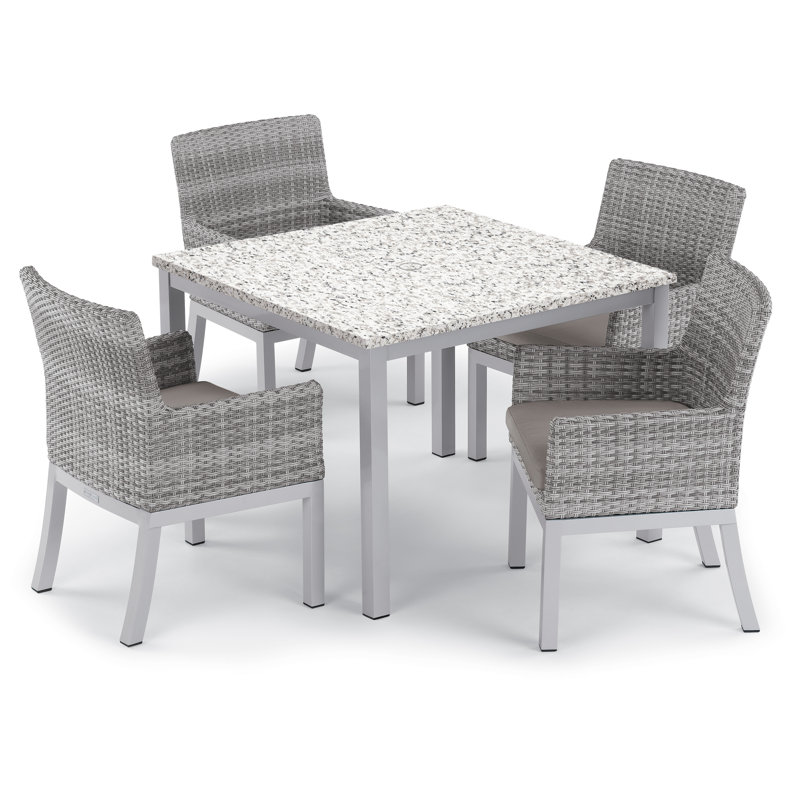Argento Outdoor Dining Chair, Stone