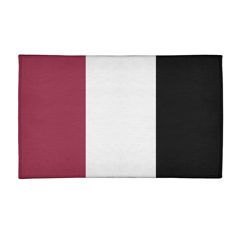 Tapis en poly à rayures de football arizona, Rectangle 2 pi x 3 pi