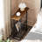 Side Table For Small Spaces, Slim Bedside Table With Storage Holder-106839758