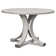 Round Walnut Wood Dining Table