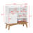 Colorblocking Storage Cabinet Sideboard