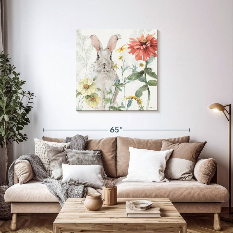 Brampt Spring Meadow I, 36" H x 36" W