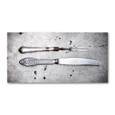 Cutlery - No Frame Print on Canvas