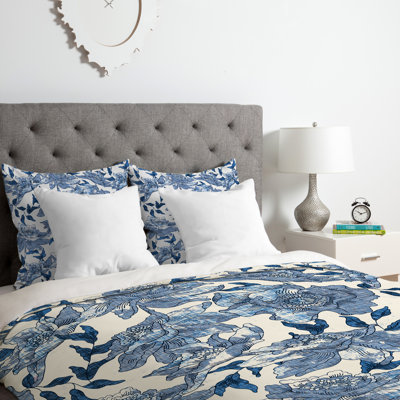 Holli Zollinger Garden Floral Duvet Cover