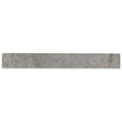 Mesa 3.14 in. x 23.62 in. Matte Limestone Look Porcelain Bullnose Trim