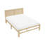Cadre de lit plateforme contemporain en bois 1pc-1900920290