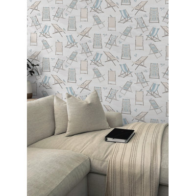 Just Lounging Sand Peel and Stick Wallpaper