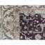 Tapis brun et gris de haute qualité noué à la main