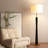 Black Iron Free form Floor Lamps-118372404-118372402
