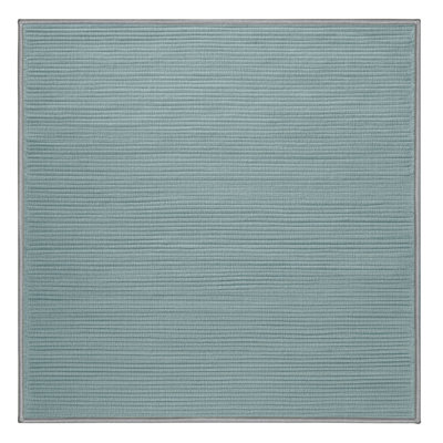 Machine Washable Solid Gray Area Rug
