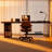 Black Rectangular Solid Wood desk-950890698-950890711