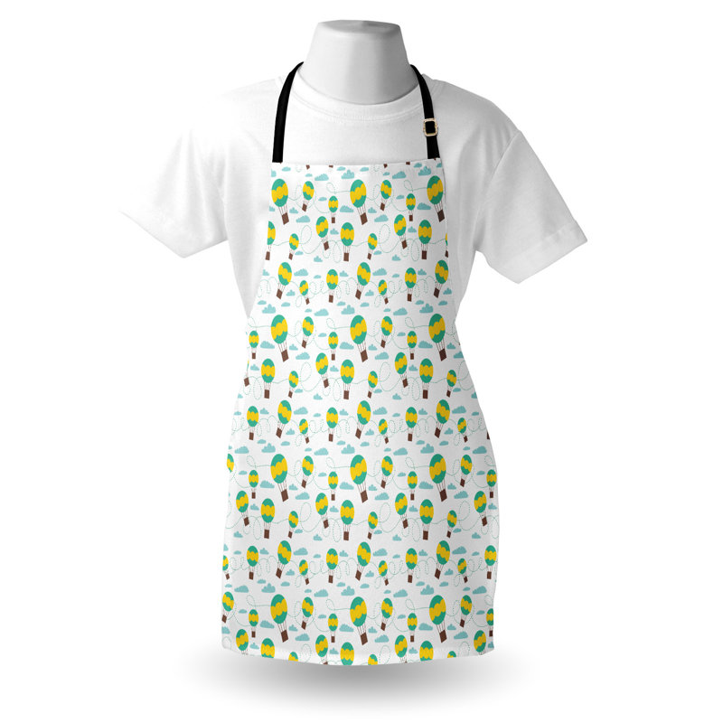 No Pattern Bib Apron