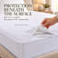 Protège-matelas ajusté et imperméable Continental Bedding Terry avec surface douce et respirante et poche profonde de 18 po