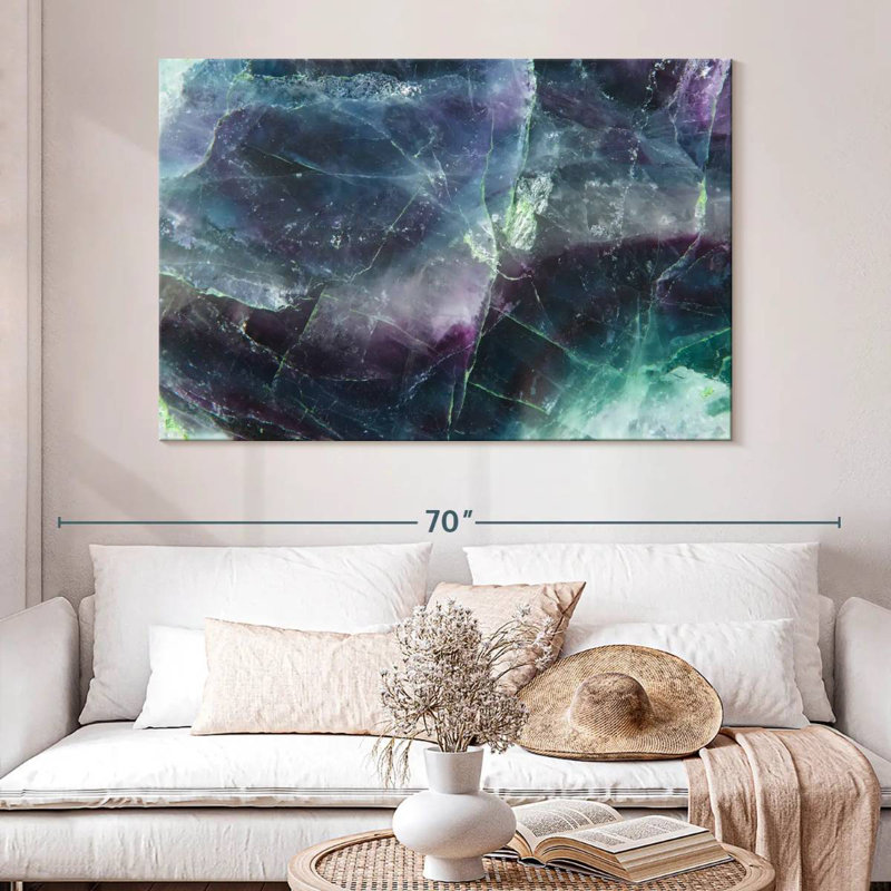 Alvord Fluorite Stone, 34" H x 51" W