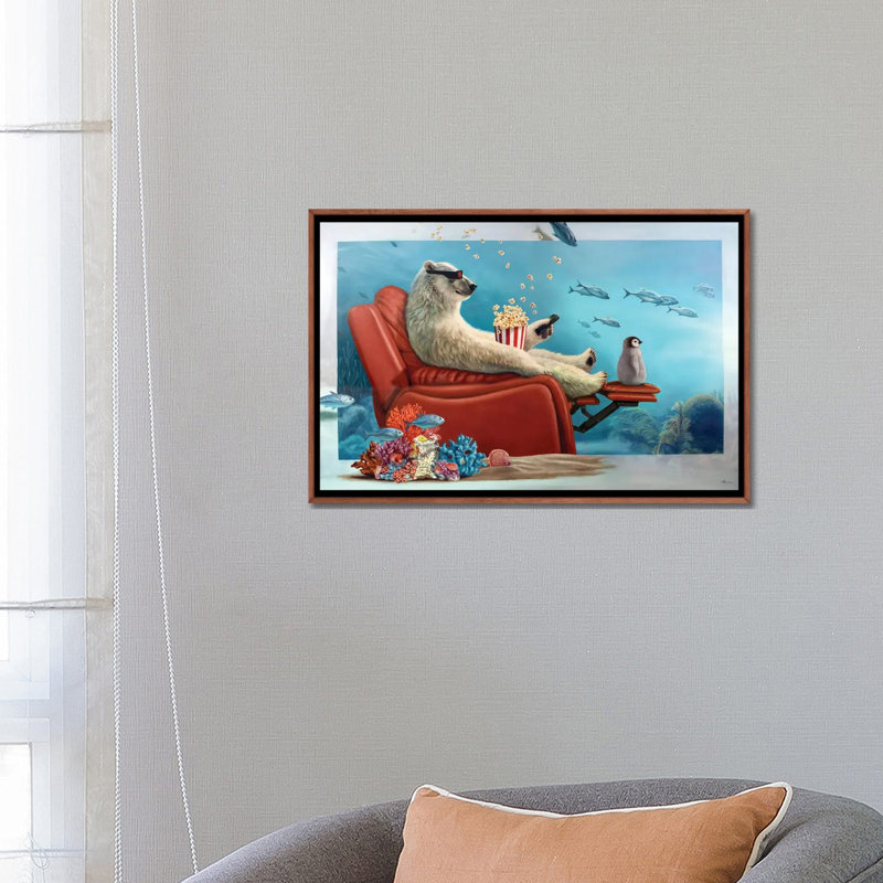 Reproduction d'art mural - toile encadrée, Brun, H 18 po x l 26 po, Reproduction encadrée sans passe-partout