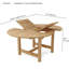 TABLE DE Rallonge BAHama 67 "OVALE-22944321