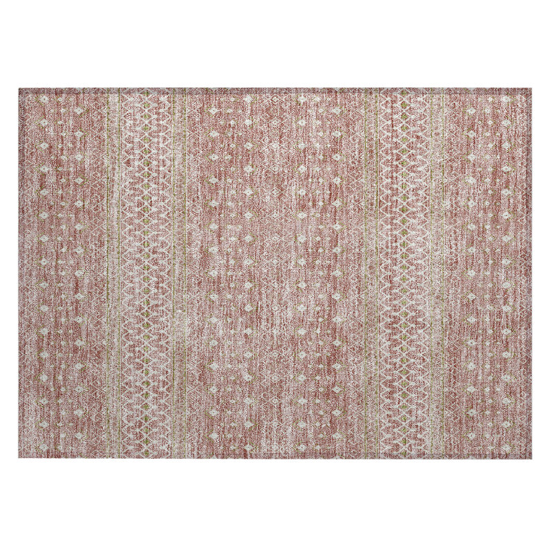 Bhavya Geometric Indoor Rug, Rectangle 1'8" x 2'6"