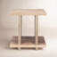 Table de bout Kerrin en bois massif de 22 po de hauteur-92324357