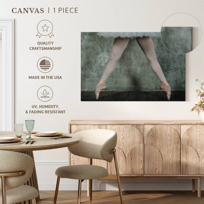 Toned Legs Of A Ballerina