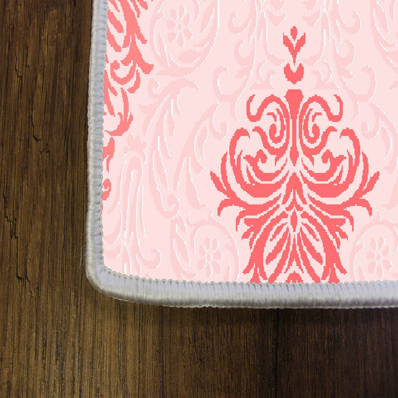 Tapis en feutre de PVC 100% polyester, antibactérien et antidérapant de qualité supérieure à imprimé 3D de qualité supérieure | Hauteur des poils de 8 mm, lavable à la machine, durable et élégante pour le salon, la chambre à coucher et la décoration intérieure