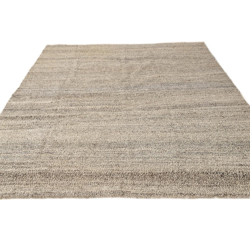 Tapis noir et blanc Ivey