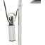 Lampe de table de style industriel avec ampoule Edison, fabrication en aluminium, abat-jour noir