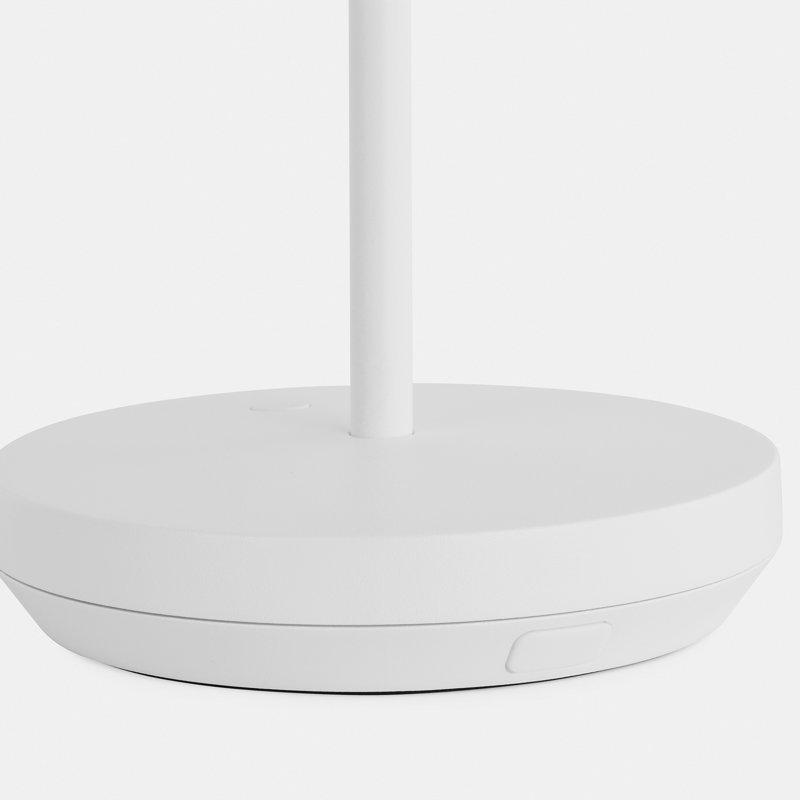 Tepa Short Accent Rechargeable Table Lamp, White