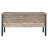 Weathered Oak 4-Drawer Office Desk