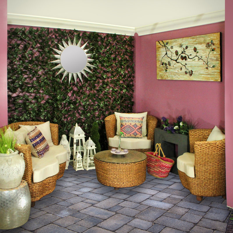 79'' H x 36'' W Vinyl Lattice Panel Trellis