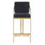 Carwell Upholstered Counter Stool with Metal Frame-576371854-576371855