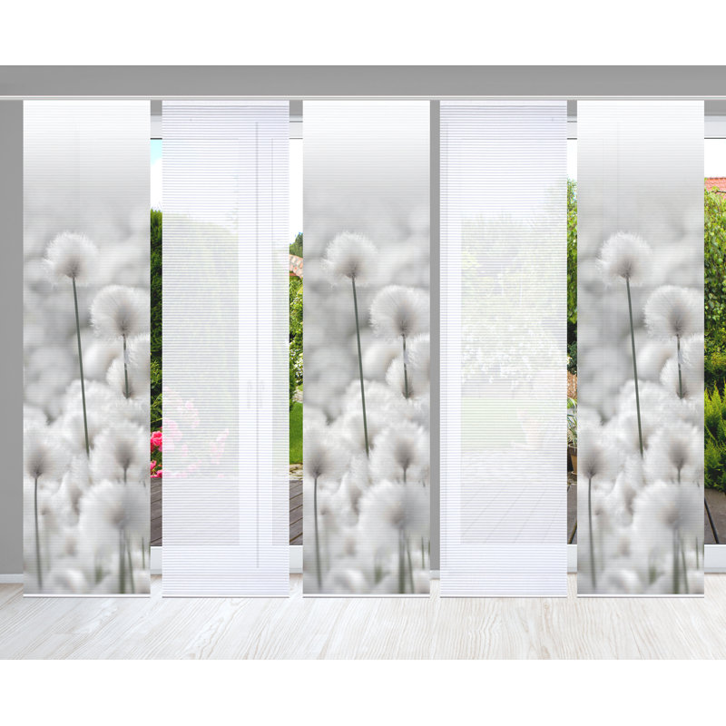 Semi Sheer Sliding Panel
