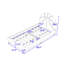 Lit plateforme tapissier simple Basketball Design