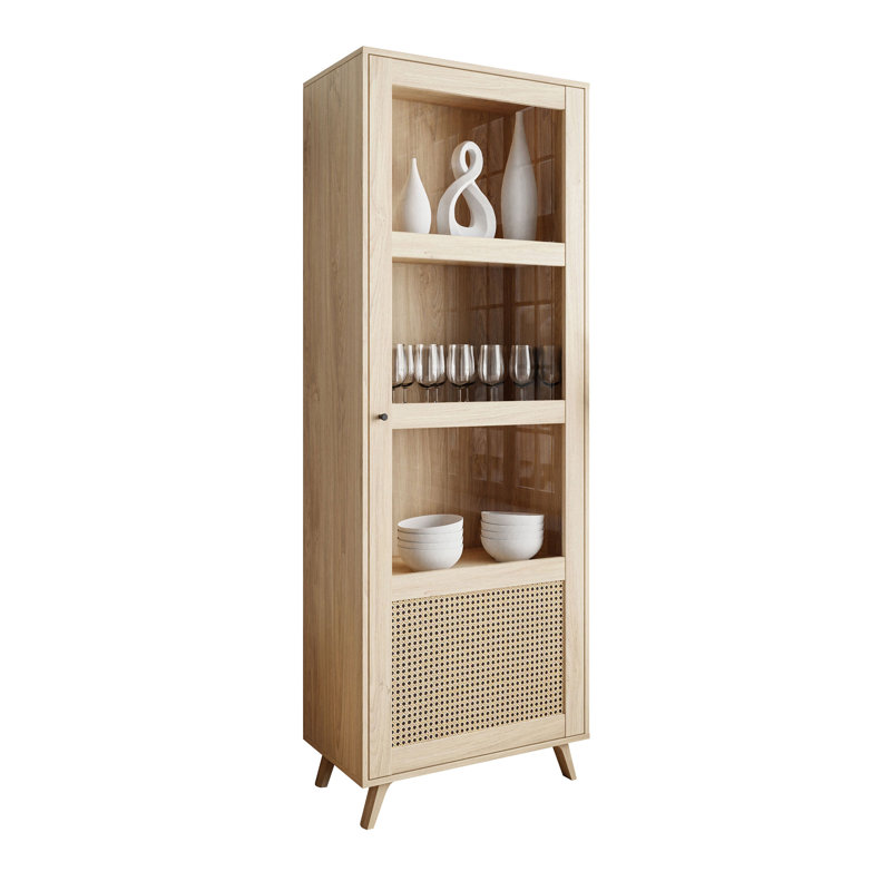 Raghul Display Cabinet, Brown