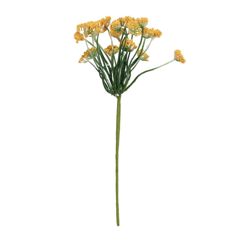 Décoration florale artificielle Faux Spring, Jaune