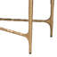 Banc Baxton Studio Carole - Siège d'appoint rustique moderne avec structure en métal forgé à la main et coussin rembourré pour le salon ou l'entrée
