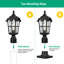 Luminaire à broche fixe câblé 1 lumière H 18 po Aarent