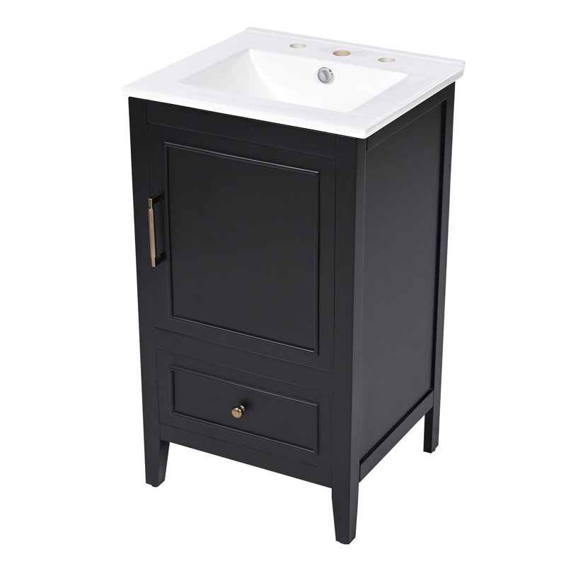 Bathroom Vanity, Black