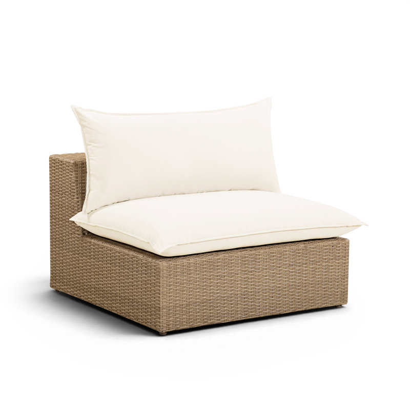Chaise d'extérieur sans accoudoirs Cali