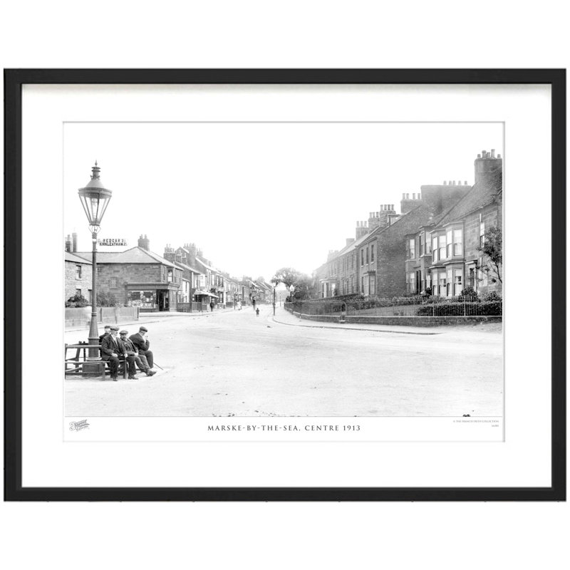 Marske By The Sea, Centre 1913 - Single Picture Frame Print, 40cm H x 50cm W x 2.3cm D