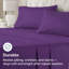 Ensemble de 2 taies d'oreiller en microfibre, douces housses pour coussin double brossé, respirantes et faciles d'entretien-106537374-106537366