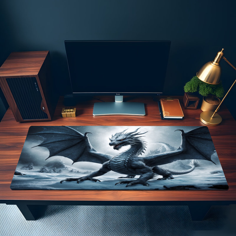 Polyester Desk Pad, 31.5x15.5