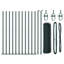 Vidaxl Fence With Posts PVC-Coated Steel-116797867-116797868