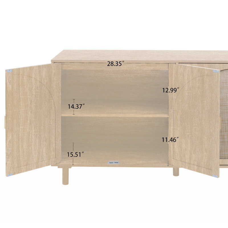 Buffet 59 po, Brun