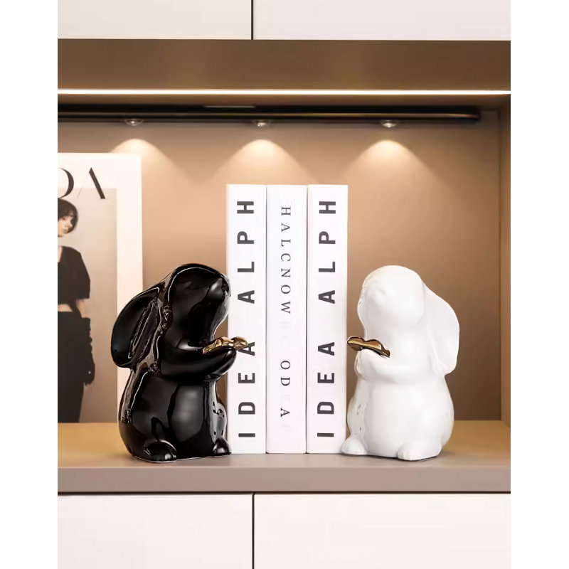 Objet décoratif Niblock, Noir / blanc