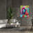 'Poodle Love' by Dean Russo Canvas Wall Art-1508210215