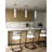 Queenstown Light Glass Steel Pendant-681289274-681289275